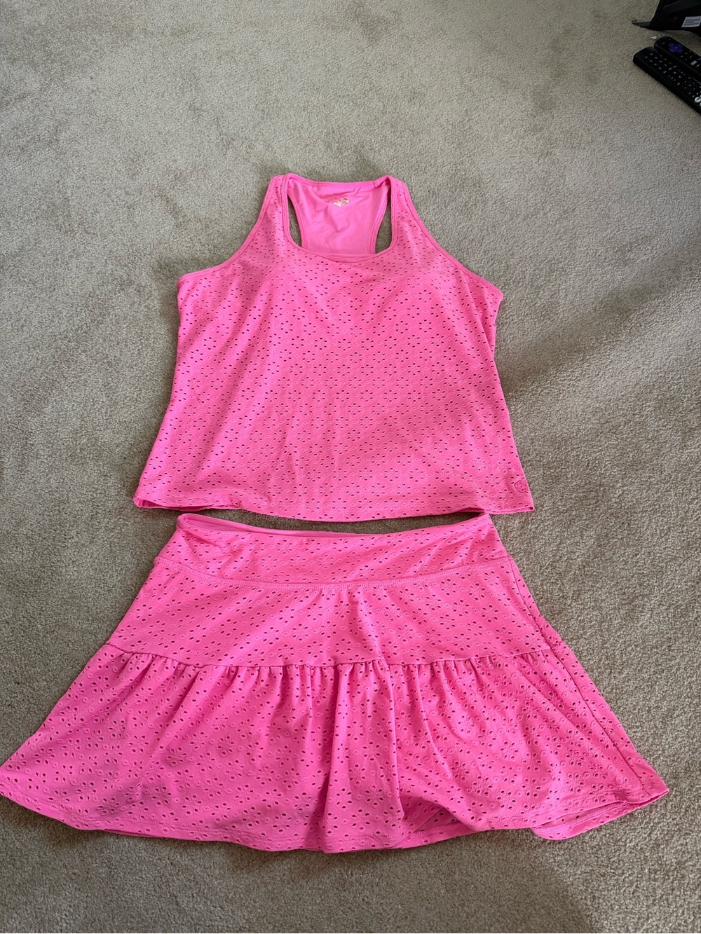 Lilly Pulitzer Luxletic pink set